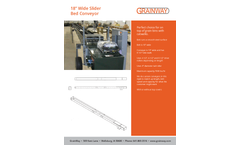 GrainWay - 18" Wide Slider Bed Conveyor Brochure
