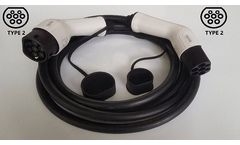 Crane - Type 2 to Type 2 Charging Cable for Electric Vehicles