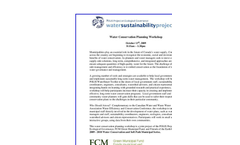 3rd Canadian National Conference and Policy Forum on Water Efficiency and Conservation - Agenda Brochure (PDF 45.5 KB)