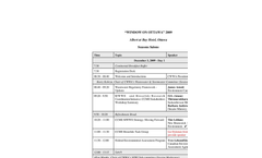 2009 Window On Ottawa - Agenda Brochure (PDF 22.2 KB)