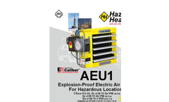 EU1 - Explosion-Proof Electric Air Heater For Hazardous Locations - Brochure