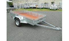 Prescott - Single Axle Heavy Duty Trailer 6`x 4`