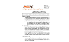 Risk and Benefit Information for Pesticide Applications pdf