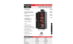 Dynablast - Model CAB420FLS-12V - Hydrovac Hot Water Heater Module - Brochure