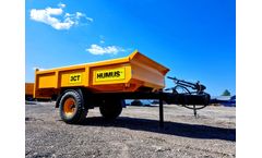 Humus - Model 3CT - Excavator Trailer for Mini Excavator