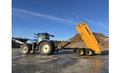 Humus - Model 12HL - Hook Lift Trailer for Tractors