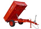 Ferruzza - Model NSR Series - Single Axle Agriculture Tipping Trailer