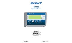 Digi-Star - Model GT400 - Grain Cart Weighing System  - Manual