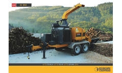 Model EC 860 - Professional Wood Chipper - Datasheet