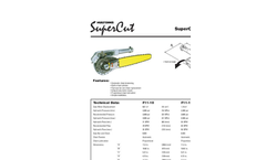 SuperSaw - Model SCSTD - Saw Unit Brochure
