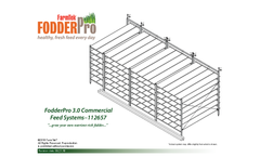 FodderPro - Model 3.0- 750 lbs. - Commercial Feed Module Systems Brochure
