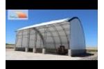 ClearSpan Fabric Structures Commodity Building in Dyersville, IA Video