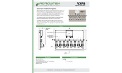 Agrowtek - Model VXP - Irrigation Valve Panel - Brochure
