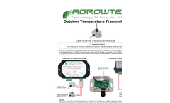 AgrowDose - Model MDX - Nutrient, pH & ORP Dosing Systems - Brochure