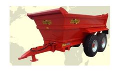 Tonne - Model 8 / 10 / 12 - Dump Trailer