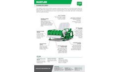 Hustler - Model Chainless 2000a - Round & Square Bale Feeder - Brochure