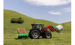 Hustler - Model Chainless 2000a - Round & Square Bale Feeder