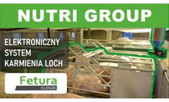 Fetura CLOUD - Nutri GROUP - electronic sow feeding system for gestation area (group feeding) - Video