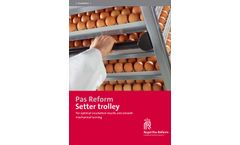 Pas Reform - Setter Trolley for Optimal Incubation - Datasheet