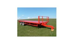 KeithRose - Model Red 10T - Single Axle Commerical Flat Trailer
