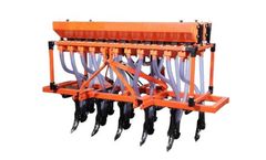 Agrovision - Model A-ZSFD - Zero Till Seed Fertilizer Drill