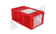 Aytav - Model 301101 - Top and Side Doors Turkey Coop Plastic Boxe