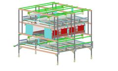 Hellmann - Model PRO 11 xxl - Laying Aviary with Extra-wide Egg Belt