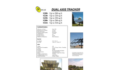 DH Solar - Dual Axis Tracker Brochure