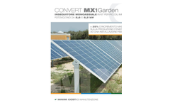 Convert MX1 Garden Sun-Tracking PV System Brochure