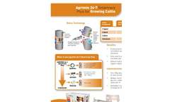 Agrimin - Model 24&#8729;7 - Smartrace Plus Growing Cattle Supplement Brochure