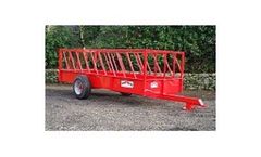 Portequip - Model FT143 14FT X 5FT - Cattle Feed Trailer