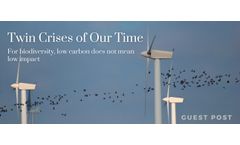For biodiversity, low carbon does not mean low impact