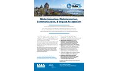 45th Annual Conference of the International Association for Impact Assessment (IAIA26) - Brochure