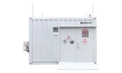 Huanawell - Walk-in Hazardous Chemical Temporary Storage Container