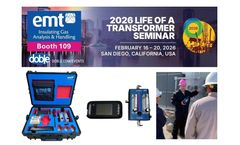 NEW Product Launch EMT Transformer Total Combustible Gas (TCG) Tester 