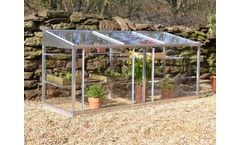 Access-Garden - 6ft Aluminum Half Greenhouse