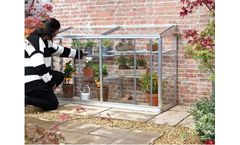 Harlow - 5' x 0' Lean-To Mini Greenhouse