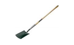 Treaded Garden Spade with Long Handle