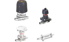 Mascon - 2/2 Way Sanitary Manual and Pneumatic Sampling Diaphragm Valve