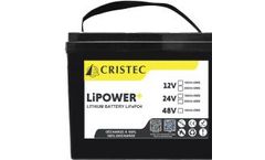 Cristec - Model LiPOWER+ - Lithium Batterie