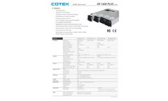 Cotek - Model SR-1600 Plus - Rack Mount Inverter - Datasheet