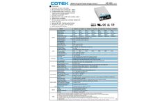 Cotek - Model AE-800 - Switching Mode Power Supply - Datasheet