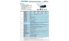 Cotek - Model AK-650 - Switching Mode Power Supply - Datasheet