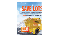 Trecan - Model CT-15-LP - Portable Snowmelter - Brochure