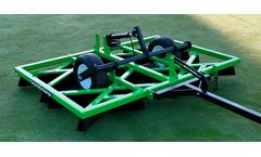 Original GreensGroomer - Model 920E & 920HDE - Topdressing Turf Brush