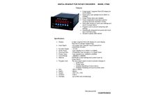 Countronics - Model CT800 - Digital ReadOut Indicator - Datasheet