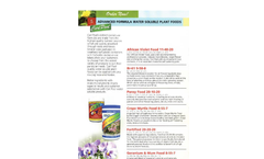 Vital - Model BR-61 - Water Soluble Fertilizer Brochure
