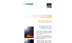 Augier - Model 950 V - PTS95 EXT - Outdoor Transformer Substations Brochure