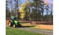 3 point hitch leaf and debris blower by Agrimetal Video
