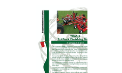 Progressive - Model TD92 - Tri-Deck Finishing Mowers Brochure